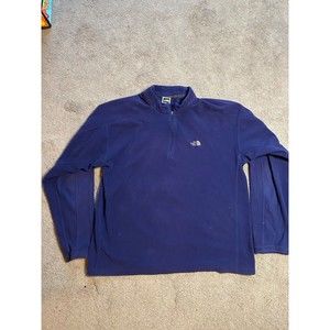 Vintage Style The North Face Jacket Fleece Blue Great Condition Men's M or S